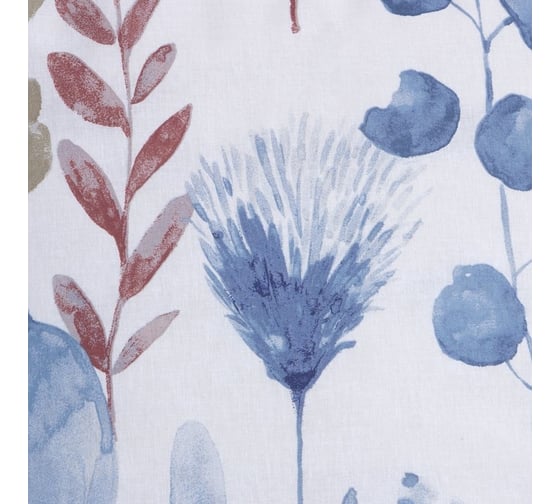 Комплект постельного белья Этель евро Flora and spring (вид 1) 200x217 см, 220x240 см, 70x70 см - 2 шт., поплин 7533769