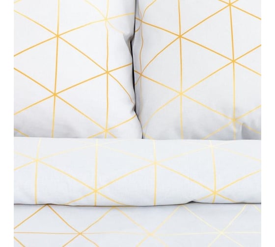 Комплект постельного белья Этель дуэт Beauty 143x215 см, 2 шт., 220x240 см, 70x70 см, 2 шт., поплин 125 г/м 5388954