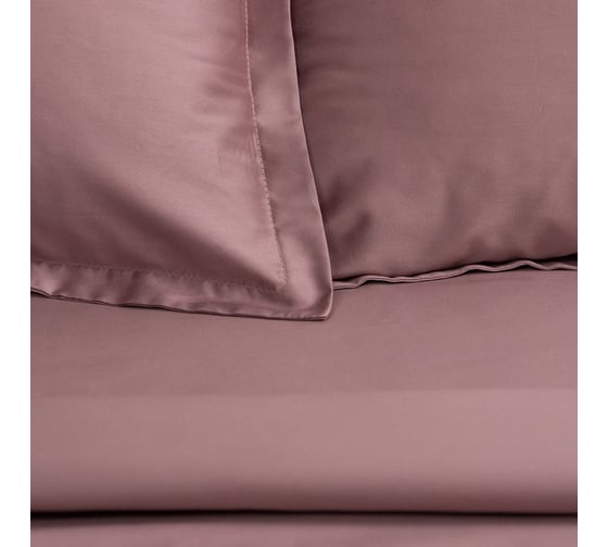 Комплект постельного белья Этель евро Twilight Mauve 200x215, 215x240, 50x70+3 - 2 шт., мако-сатин, 114 г/м2 9144532