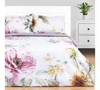 Комплект постельного белья Этель евро Bloom 200x217 см, 217x240 см, 50x70+3 см - 2 шт., мако-сатин 9322138
