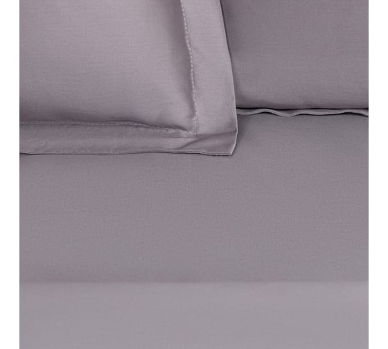 Комплект постельного белья Этель евро Grey sky 200x215, 215x240, 50x70+3 - 2 шт., мако-сатин, 114 г/м2 9144564