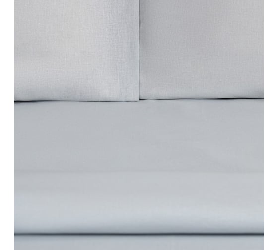 Комплект постельного белья Этель дуэт Silver garden 143x215 - 2 шт., 220x240, 50x70 см - 2 шт., 100% хлопок, поплин125 г/м2 9241724
