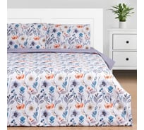 Комплект постельного белья Этель евро Molla 200x215 см, 225x240 см, 50x70± 3 см - 2 шт., новосатин 9377727