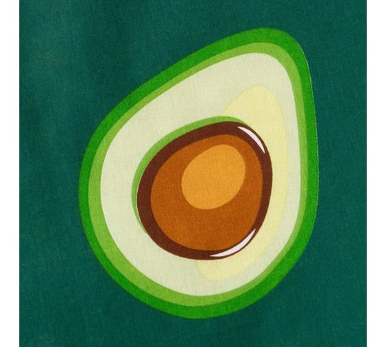 Комплект постельного белья Этель 2 спальный, Avocado 175x215 см, 200x220 см, 70x70 см - 2 шт 7674457