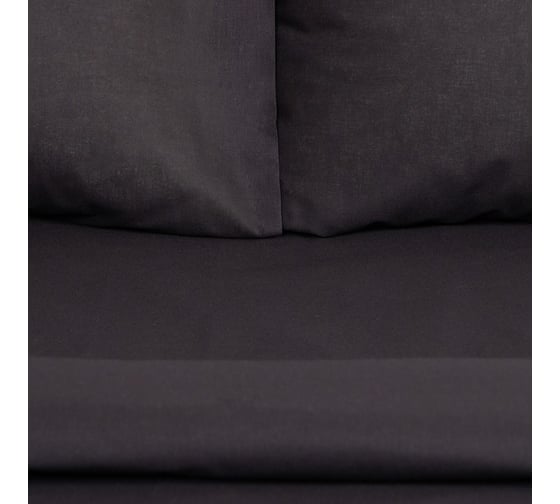 Комплект постельного белья Этель 2 спальный, Black night 175x215, 200x220, 50x70 см - 2 шт., 100% хлопок, поплин 125 г/м2 9241754