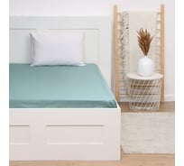 Простыня Этель Green paradise 150x215,100% хлопок, мако-сатин, 114 г/м2 9954257