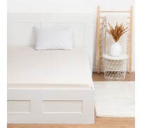 Простыня на резинке Этель 140x200x25, молочный, 100% хлопок, бязь 125 г/м2 9046110