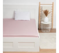 Простыня на резинке Этель Pink rose 160x200x25 см, 100% хлопок, мако-сатин, 114 г/м2 9144552