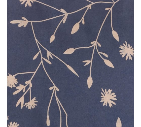 Комплект постельного белья Этель дуэт Flowers 143x215 см - 2 шт., 220x240 см, 70x70 см - 2 шт., поплин 7491455