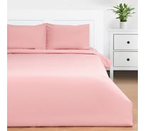 Комплект постельного белья Этель 2 спальный, Розовый нектар 175x215, 200x220, 50x70 см - 2 шт., 100% хлопок, бязь 125 г/м2 9046069
