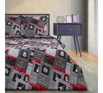 Комплект постельного белья Этель евро Music 200x217 см, 220x240 см, 70x70 см - 2 шт., бязь 125 г/м2 7533807