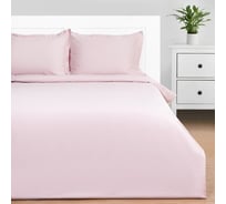 Комплект постельного белья Этель евро Pink rose 200x215, 215x240, 50x70+3 - 2 шт., мако-сатин, 114 г/м2 9144548