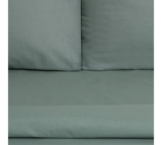 Комплект постельного белья Этель дуэт Green forest 143x215 - 2 шт., 220x240, 50x70 см - 2 шт., 100% хлопок, поплин125 г/м2 9241692