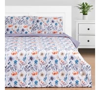 Комплект постельного белья Этель 1,5 спальный, Molla 150x215 см, 150x225 см, 50x70± 3 см - 2 шт., новосатин 9377724