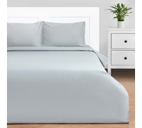 Комплект постельного белья Этель евро Утренняя дымка 200x215, 220x240, 50x70 см - 2 шт., 100% хлопок, бязь 125 г/м2 9046038