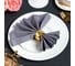 Набор салфеток с декоративными кольцами Этель Grey pleasure 40x40 см, 4 шт, 100% хлопок, саржа 190 гр/м2 7675079 2