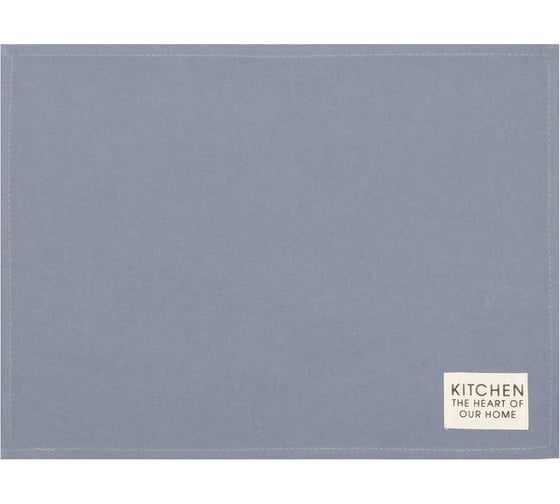 Набор салфеток Этель Kitchen, синий, 30x40 см, 2 шт, 100% хлопок, саржа 220 г/м2 7865984