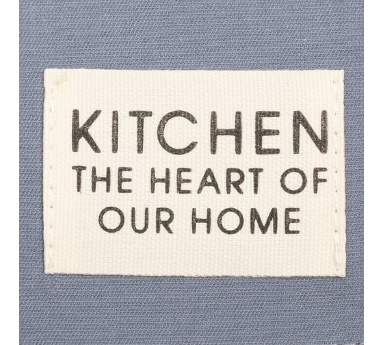 Набор салфеток Этель Kitchen, синий, 30x40 см, 2 шт, 100% хлопок, саржа 220 г/м2 7865984