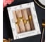 Набор салфеток с декоративными кольцами Этель Beige pleasure 40x40 см, 4 шт, 100% хлопок, саржа 190 гр/м2 7675080 1
