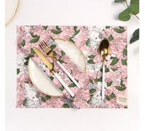 Набор салфеток Этель Попугай 30x40 см, 2 шт, 80% хлопок, 20% пэ, сатин 110 г/м2 9596573