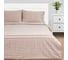 Комплект постельного белья Этель евро Beige cage 200x220 см, 220x240 см, 50x70 см - 2 шт., 100% жатый хлопок, 140 гр/м2 9446466 1