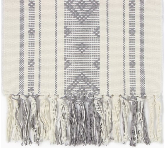Дорожка Этель Grey pattern 32x170 см, 50% хлопок, 50% лен 10150839