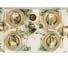 Набор столовый Этель Olivia, скатерть 110x145+/-3 см, салфетки 40x40 см - 4 шт, 100% хлопок 4136544 3