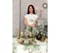 Набор столовый Этель Olivia, скатерть 110x145+/-3 см, салфетки 40x40 см - 4 шт, 100% хлопок 4136544 6