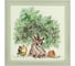 Набор столовый Этель Olivia, скатерть 110x145+/-3 см, салфетки 40x40 см - 4 шт, 100% хлопок 4136544 15