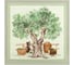 Набор столовый Этель Olivia, скатерть 110x145+/-3 см, салфетки 40x40 см - 4 шт, 100% хлопок 4136544 17