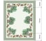 Набор столовый Этель Olivia, скатерть 110x145+/-3 см, салфетки 40x40 см - 4 шт, 100% хлопок 4136544 19