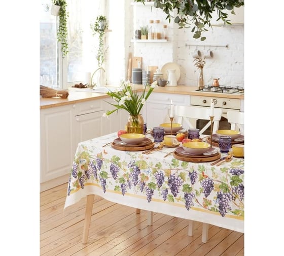 Набор столовый Этель Provence, скатерть 110x150 +/- 3 см, салфетки 4 шт 5572808