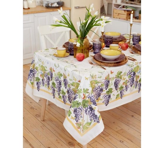 Набор столовый Этель Provence, скатерть 110x150 +/- 3 см, салфетки 4 шт 5572808