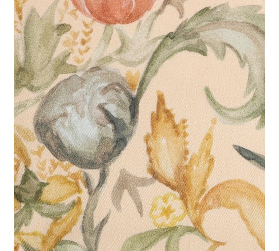Набор столовый Этель Floral pattern, скатерть 147x219 +/-2 см с ГМВО, салфетки 40x40 см - 12 шт 7587300