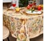 Набор столовый Этель Floral pattern, скатерть 147x219 +/-2 см с ГМВО, салфетки 40x40 см - 12 шт 7587300 2