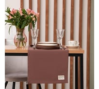 Дорожка на стол Этель Kitchen 40x150 см, коричневый, 100% хлопок, саржа 220 г/м2 7866011