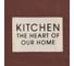 Дорожка на стол Этель Kitchen 40x150 см, коричневый, 100% хлопок, саржа 220 г/м2 7866011 5