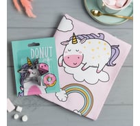 Набор Этель Kitchen star полотенце 40x73 см, саржа 190 гр/м2, формочки для печенья 4685254