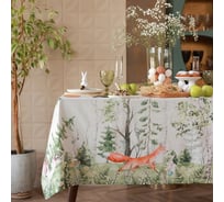 Скатерть Этель Лесная сказка 148x112 +/-2 см, с ГМВО, 100% хлопок, саржа 190 г/м2 10254586