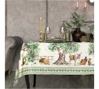 Скатерть Этель Olivia 180x145 см +/- 3 см, 100% хлопок, саржа 190 г/м2 4136543