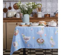 Скатерть Этель Пасхальные радости 220x147 см, 100% хлопок, саржа 190 гр/м2 4682714