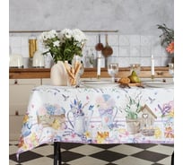 Скатерть Этель Цыплята и куличи 180x147 см, 100% хлопок, саржа 190 гр/м2 6261132