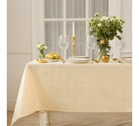 Скатерть Этель Geometry 150x220 +/-3 см, молочный, 192 г/м2, хлопок с ВГМО 6974079