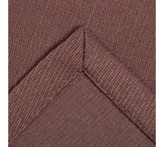 Скатерть Этель Cozy 150x180 +/-3 см, кофейный, 192 г/м2, хлопок с ВГМО 6974158