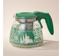 ЗАВАРОЧНЫЙ ЧАЙНИК С ФИЛЬТРОМ СУРА 900 МЛ. Agness 885-116
