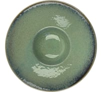 Тарелка Homium Bohemia, D27см, цвет бирюзовый platemint01
