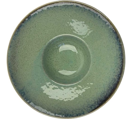 Тарелка Homium Bohemia, D27см, цвет бирюзовый platemint01
