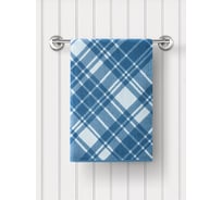 Полотенце Guten Morgen Ткань махровая, Рич, Цвет: Голубой (70x130 см) ПМ-РГ-70-130