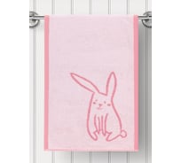 Полотенце Guten Morgen Ткань махровая, Флаффи, Цвет: Розовый (30x50 см) ПМДФлафРоз-30-50