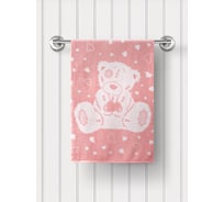 Полотенце Guten Morgen Ткань махровая, Тедди, Цвет: Розовый (70x130 см) ПМ-ТдР-70-130